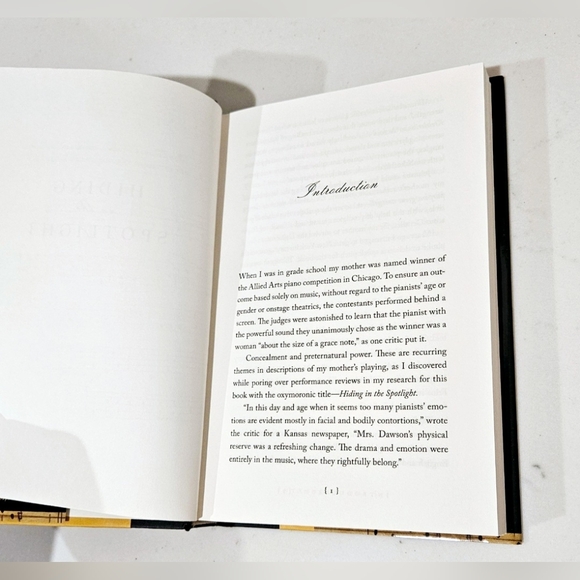 Hiding In The Spotlight A Musical Prodigy's Story Of Survival Hardcover Book - Picture 6 of 8